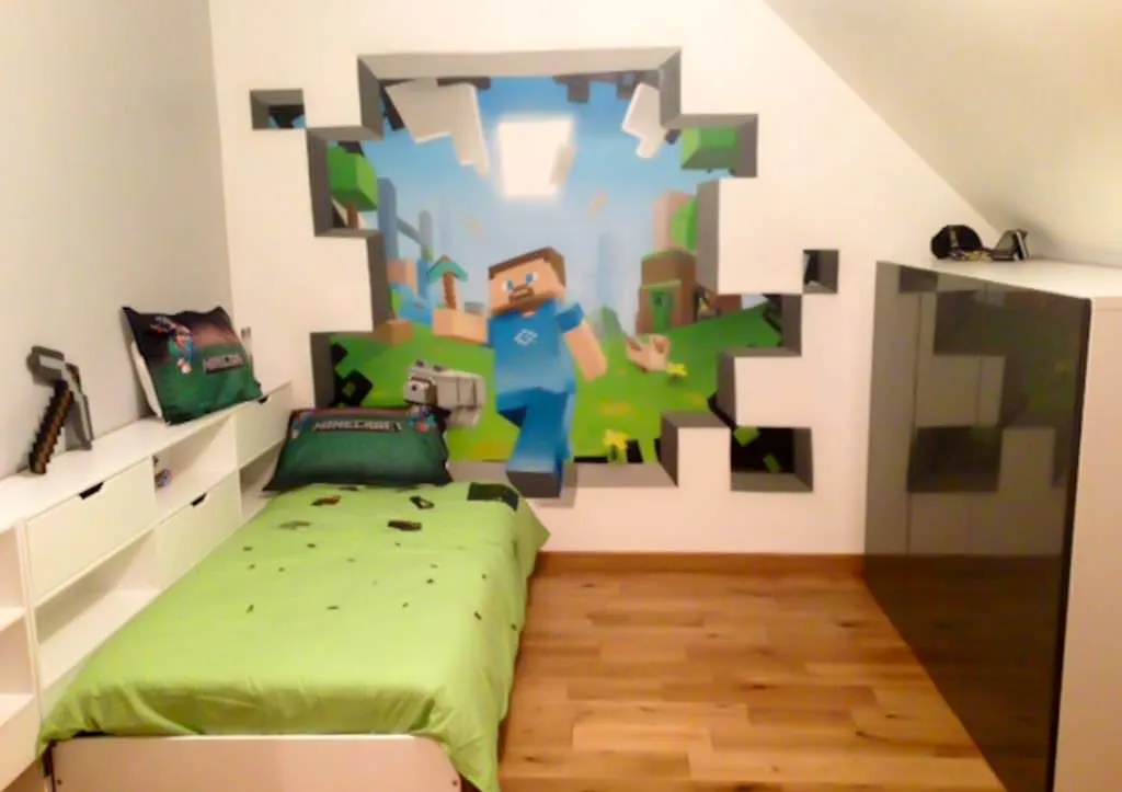 Detská izba Minecraft