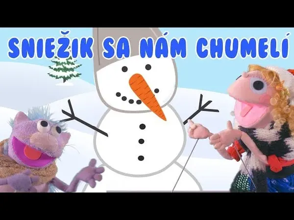 Hanička a Murko: Sniežik sa nám chumelí (pesnička)