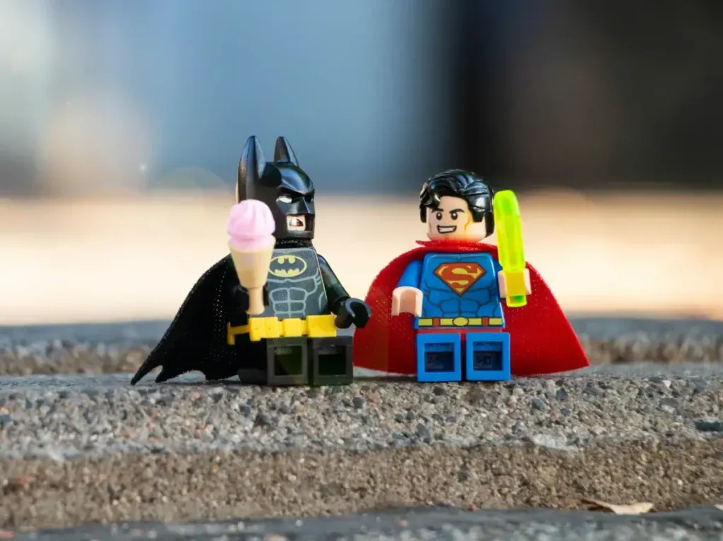 Lego panáčikovia - superman a batman