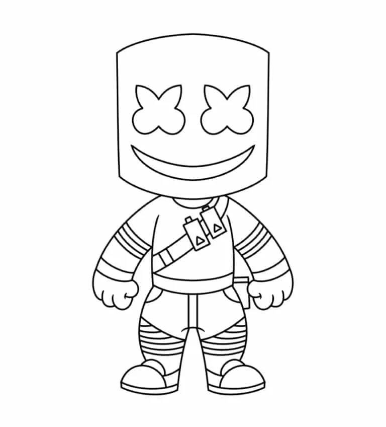 Omaľovánka - Fornite - 1