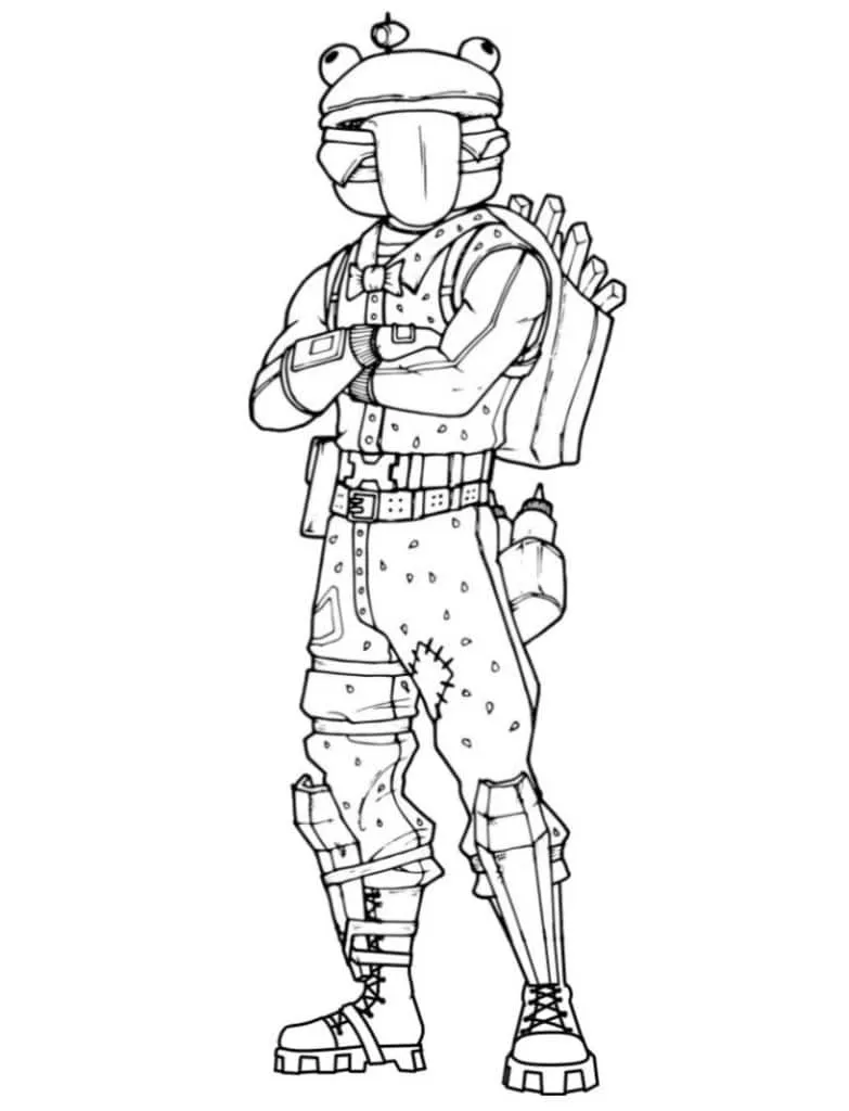Omaľovánka - Fornite - 7
