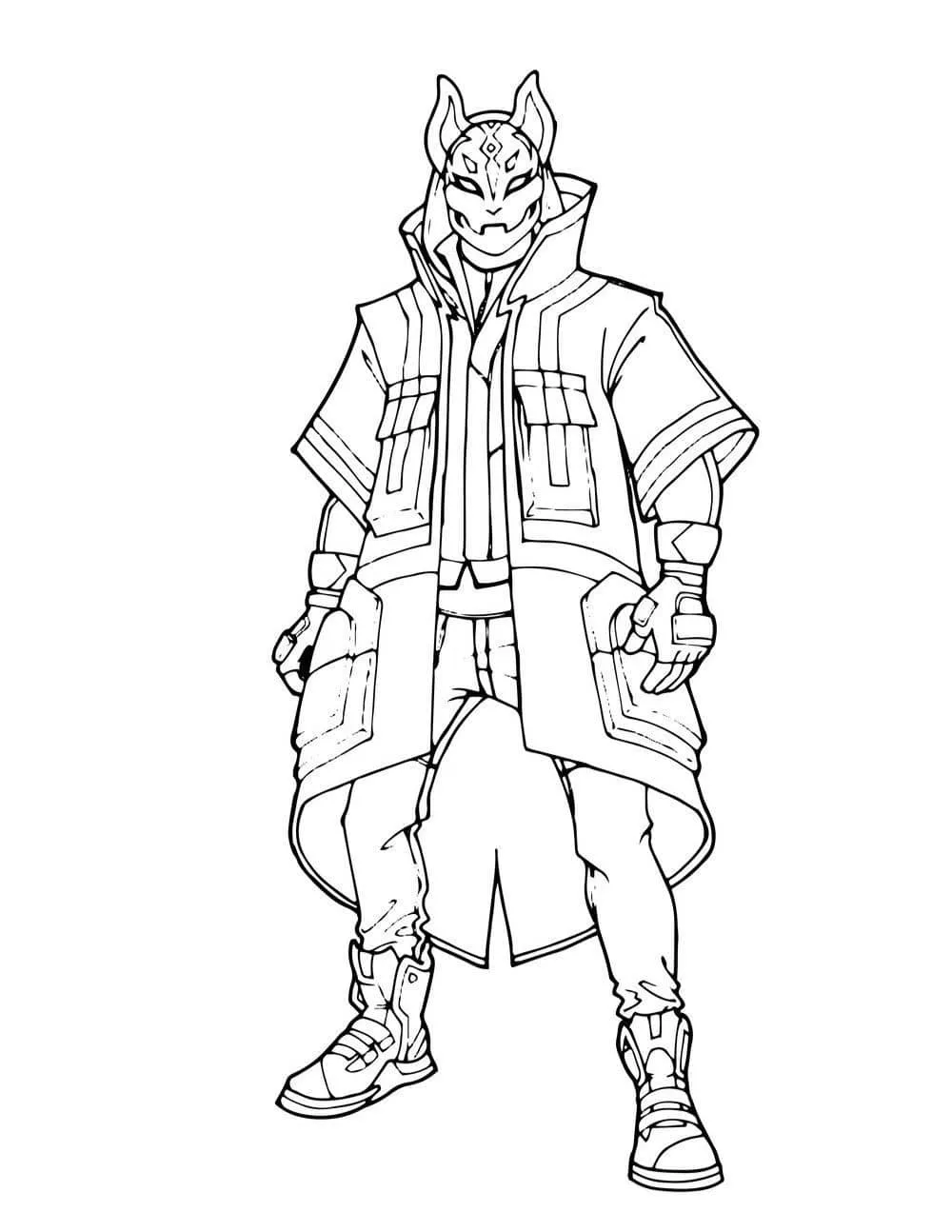 Omaľovánka - Fornite - 8