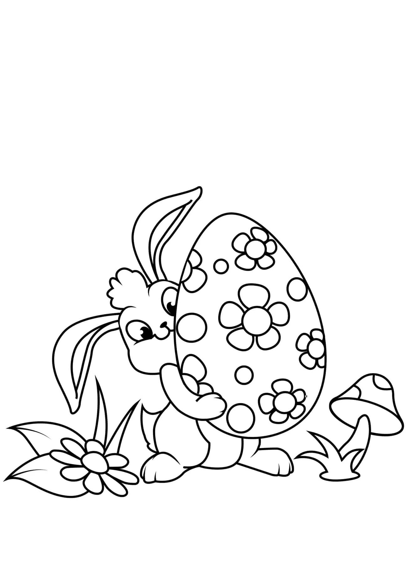 Omaľovánka - Veľká Noc - 5