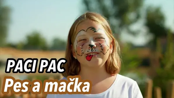 Paci Pac: Pes a mačka (pesnička)
