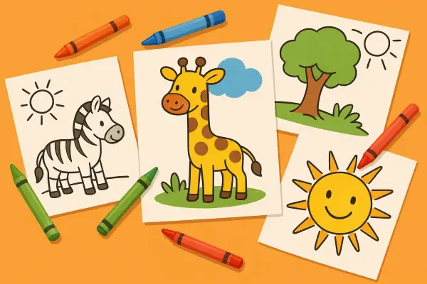 Omaľovánky pre deti