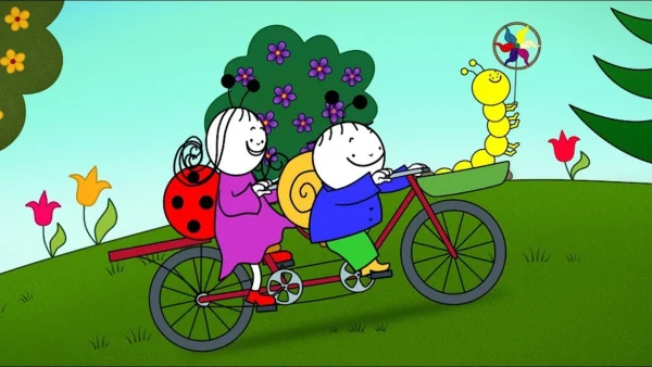 Bambuľín a Berunka – Bambulín a Berunka: Bicykel - rozprávka