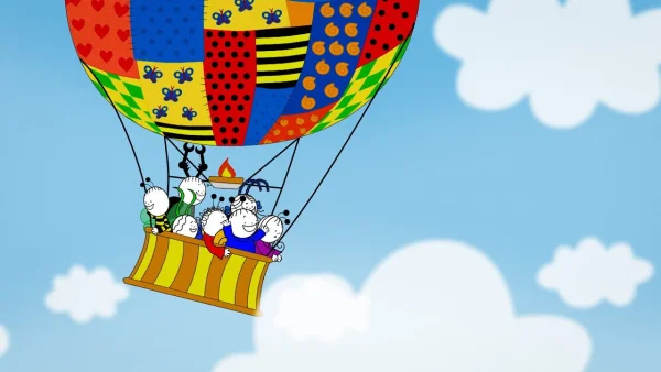 Bambuľín a Berunka – Bambulín a Berunka: Balón - rozprávka