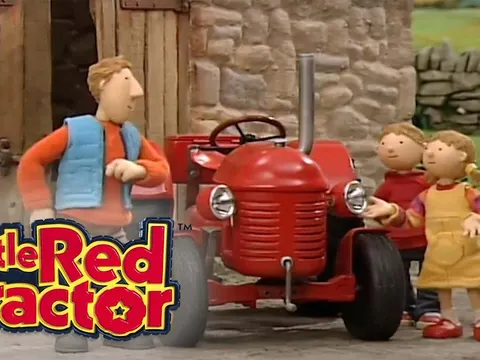 Červený traktor – Červený traktor: Oslava - rozprávka