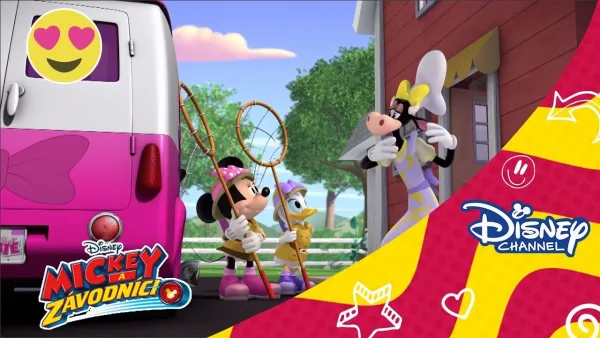 Mickey a závodníci – Mickey a závodníci - Pomocníčky hľadajú gorilu