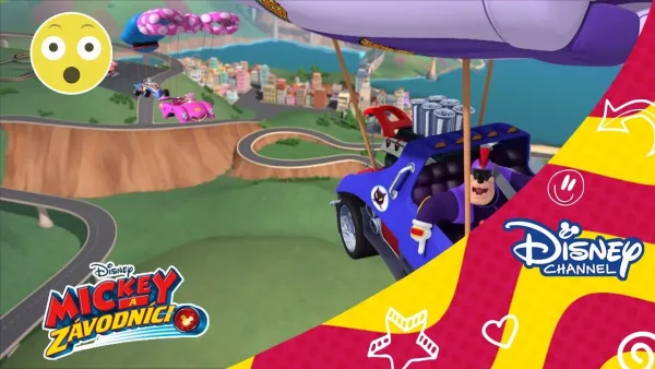 Mickey a závodníci – Mickey  a závodníci - Balónový závod