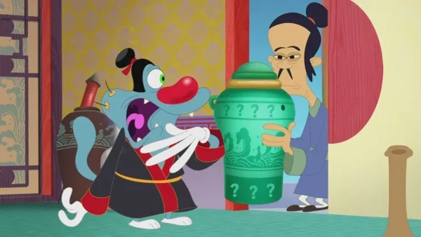 Oggy a šváby – Oggy a šváby  - krehký tovar