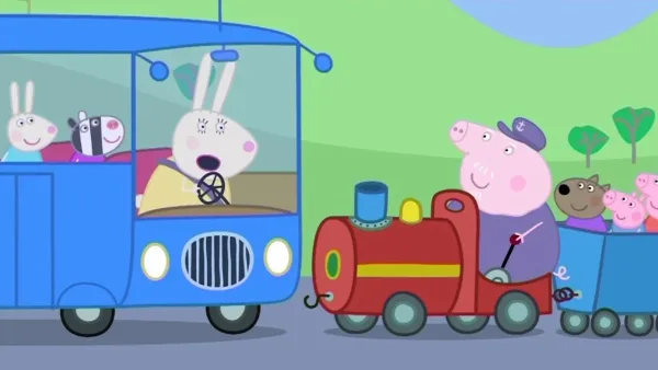 Peppa Pig – Prasiatko Pepa - Dedkov Vláčik
