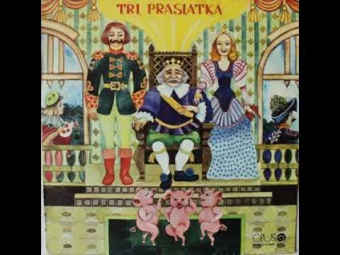 Tri prasiatka a vlk audio rozprávka