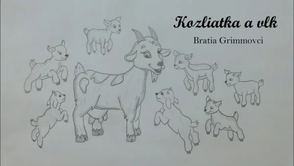 Rozprávku na počúvanie Vlk a sedem kozliatok (rozprávka na počúvanie)