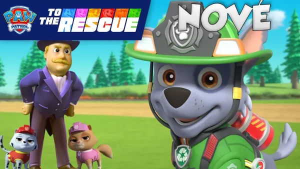 Tlapková patrola – Tlapková Patrola - Rocky zachraňuje raketový vlak