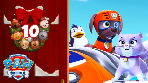 Tlapková patrola – Tlapková patrola - Šteniatka zachraňujú utečeného snežného kocúra!