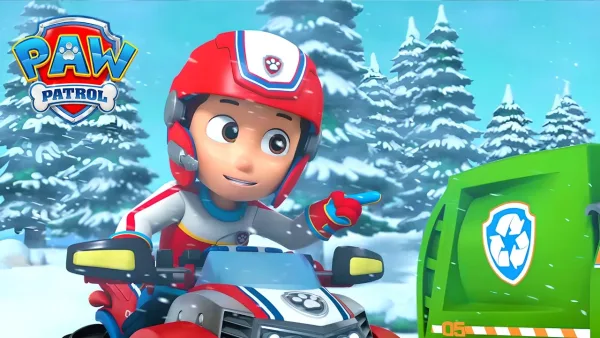 Tlapková patrola – Tlapková patrola - Ryder uviazol v snehovej búrke