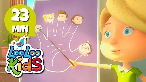 The Finger Family (anglické pesničky)